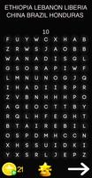 ⭐Word Search: Countries. Free  capture d'écran 2