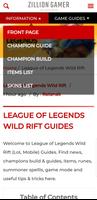 2 Schermata League of Legends: Wild Rift Guide