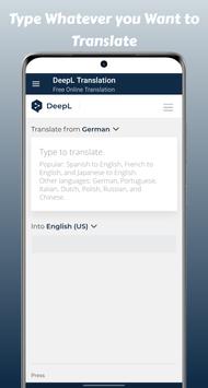 Deepl Translation 截图 1