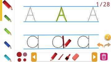 Escribir alfabeto 2 स्क्रीनशॉट 1