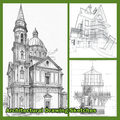 Architectural Drawing Sketches