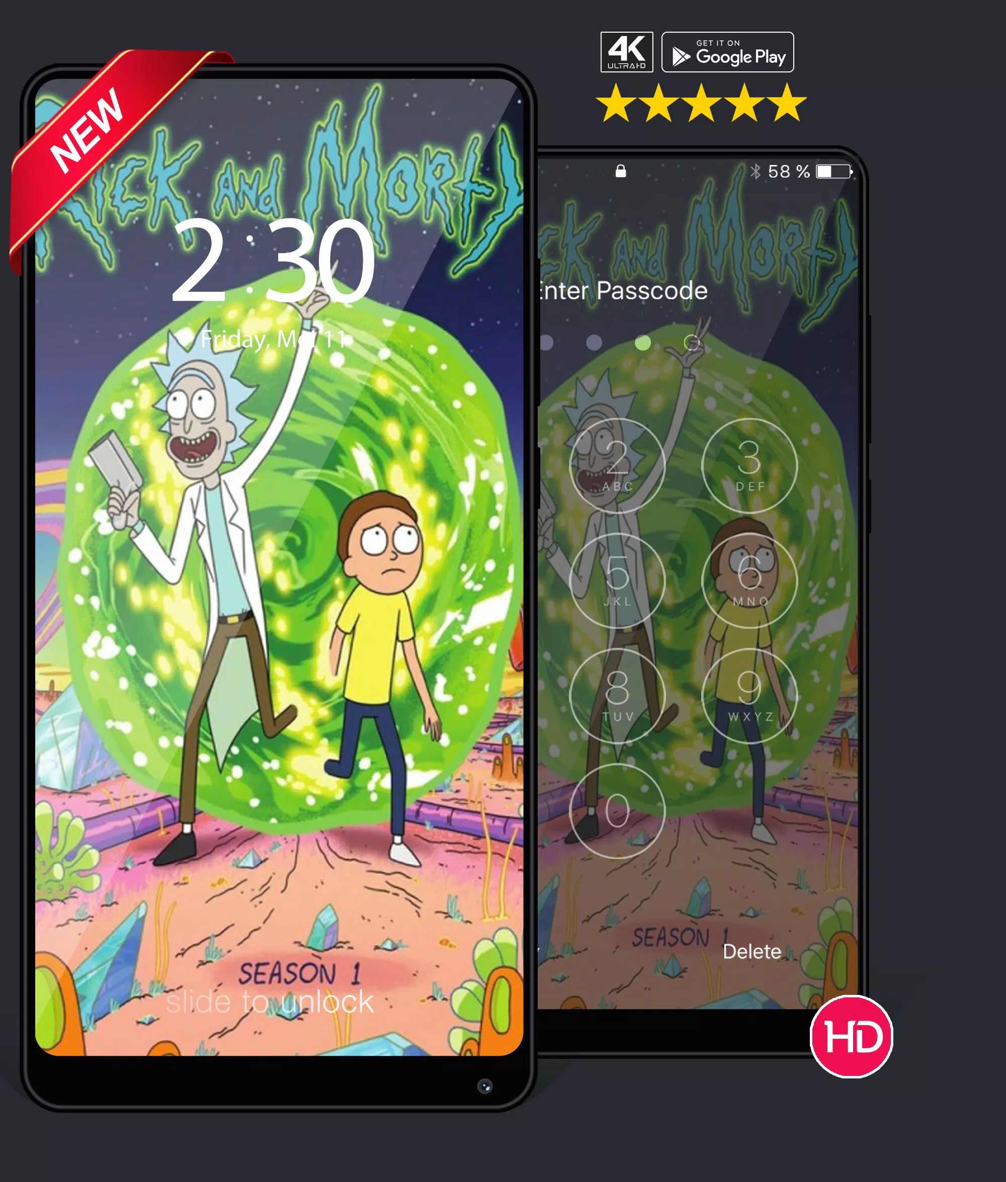 Rick and Morty 4K Wallpaper - Apps on Google Play