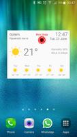 Weather Albania Widget (Download first UCCW App) اسکرین شاٹ 2