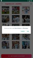 برنامه‌نما Argentina win StickWha عکس از صفحه