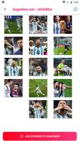 برنامه‌نما Argentina win StickWha عکس از صفحه