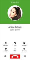 Fake call from Ariana Grande 2 Cartaz
