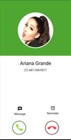 Fake call from Ariana Grande 2 imagem de tela 1