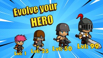 Cutland: Fantasy Hero Clicker โปสเตอร์