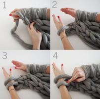 Tutoriel de tricot de bras Affiche