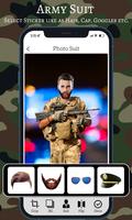 Army Uniform Photo Suit capture d'écran 2