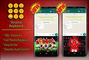 Arsenal - Gunners : Keyboard Theme Football 2020 poster