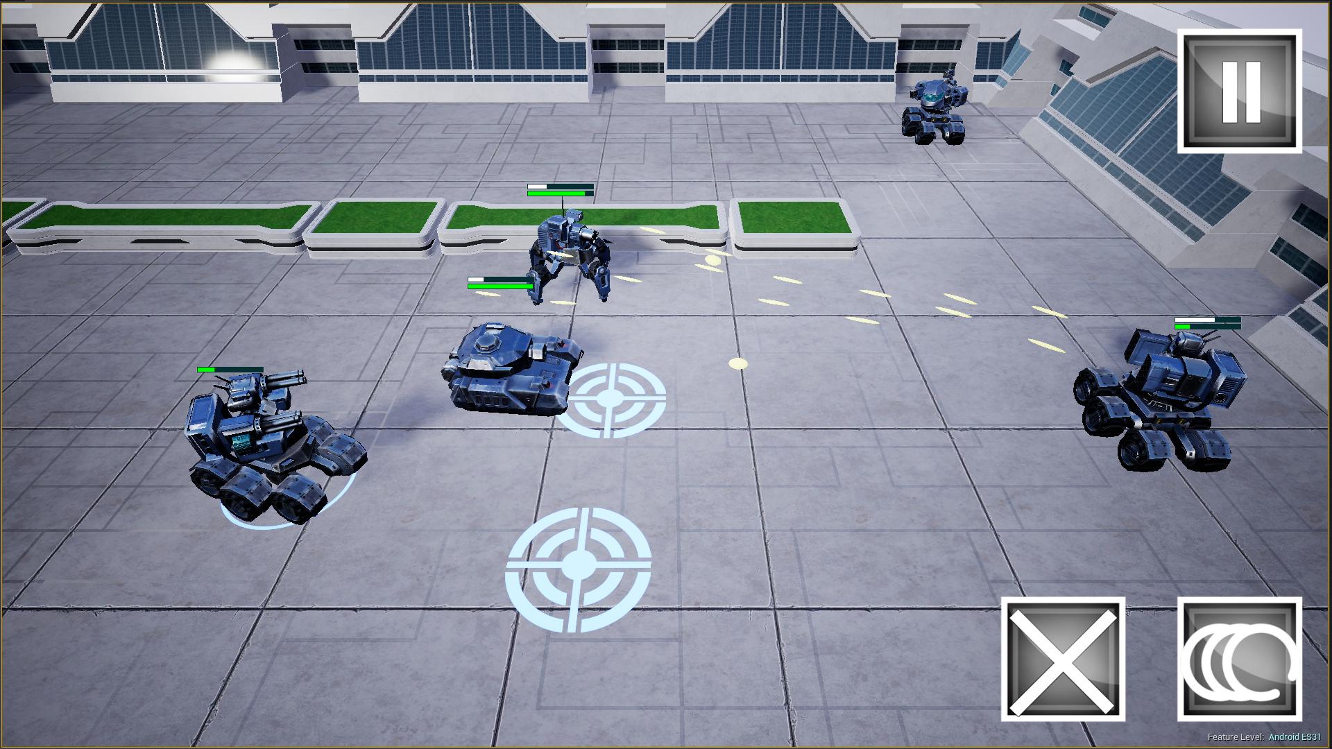Robot Strategy game Android.