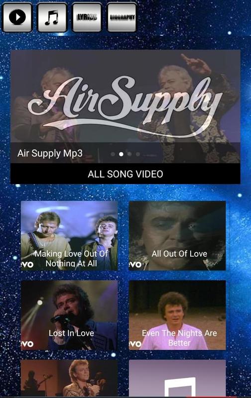 air supply lost in love mp3