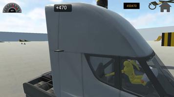 Airbag n Ragdoll Car Crash Sim poster