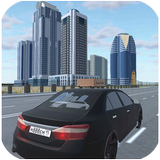 Car driving simulator and work in Grozny 3D icon