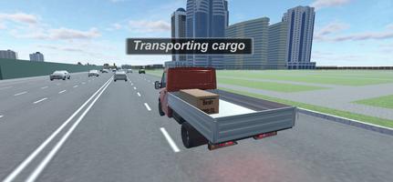 Real City: Simulateur de conduite de camion Affiche