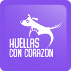 Huellas con Corazón أيقونة