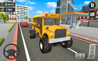 School Bus Coach Driver Game capture d'écran 3