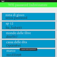1 Schermata Wifi password Indovinatore