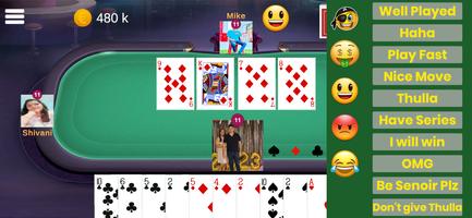 Bhabhi Thulla Card Game Online capture d'écran 1