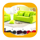 Ashley Furniture Green Microfiber Sofa ícone
