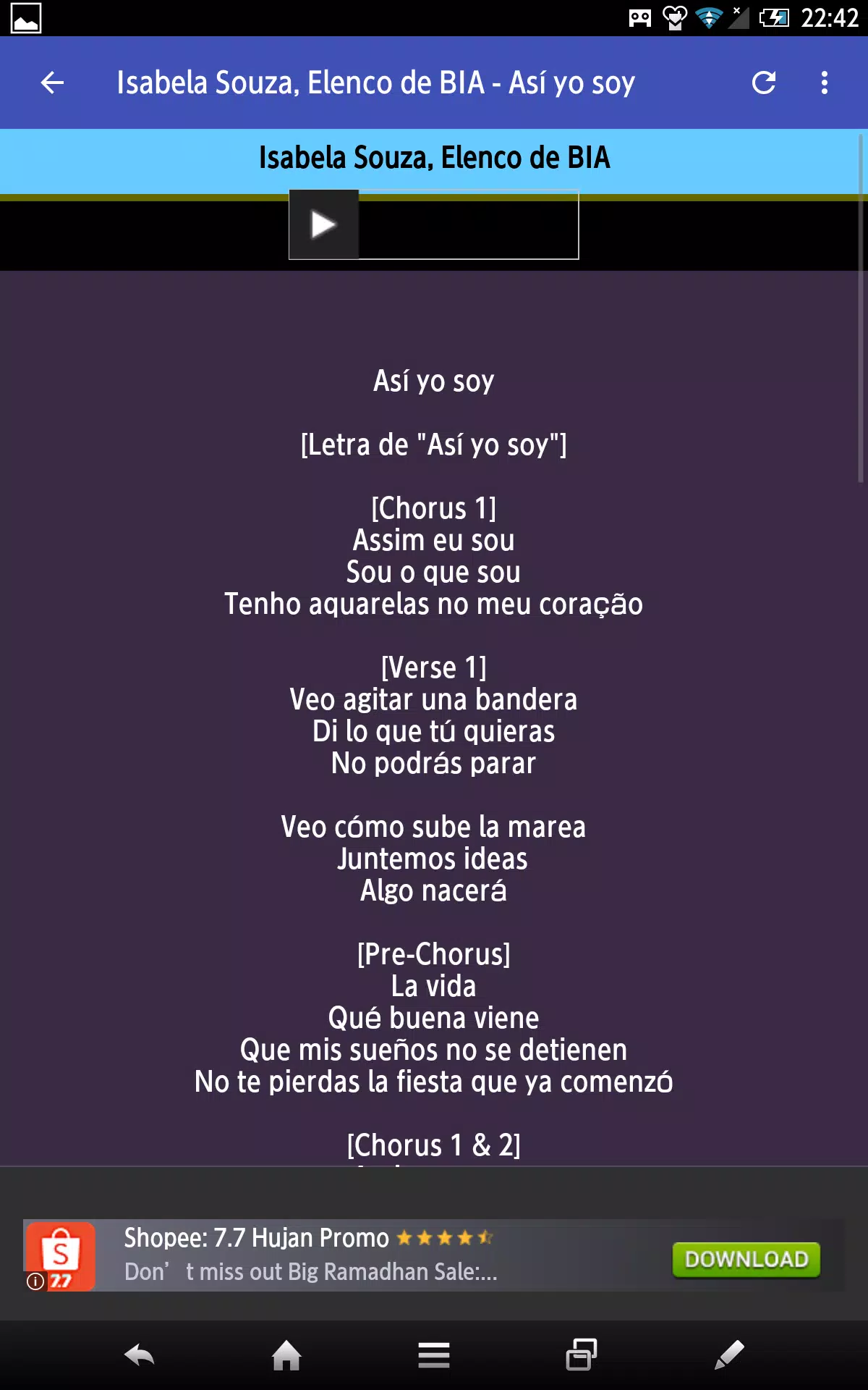 Letra de Minha vez - De Elena de Avalor de Isabela Souza