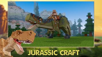 Jurassic craft mod پوسٹر