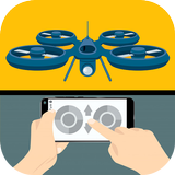 Drone Remote Control Zeichen