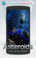 Asteroids Live Wallpaper الملصق