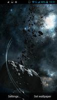 Asteroids Live Wallpaper imagem de tela 2