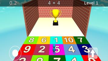 Math Run Race: 3D Running Game capture d'écran 2