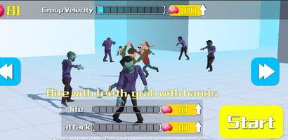 Zombie Crowd Online पोस्टर