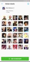 Bts Stickers ภาพหน้าจอ 2