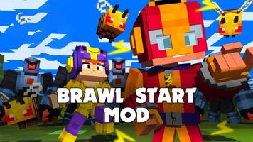 Brawl Craft Star for Minecraft poster