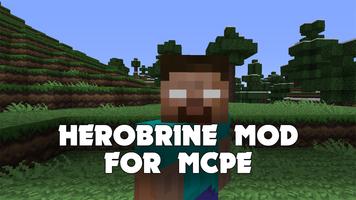 Herobrine Mod poster