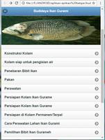 aquaculture Gurame capture d'écran 1