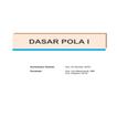 Kelas 10 SMK Dasar Pola 1 आइकन