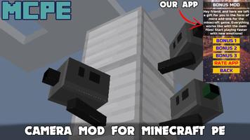 Camera CCTV Mod Minecraft PE imagem de tela 3