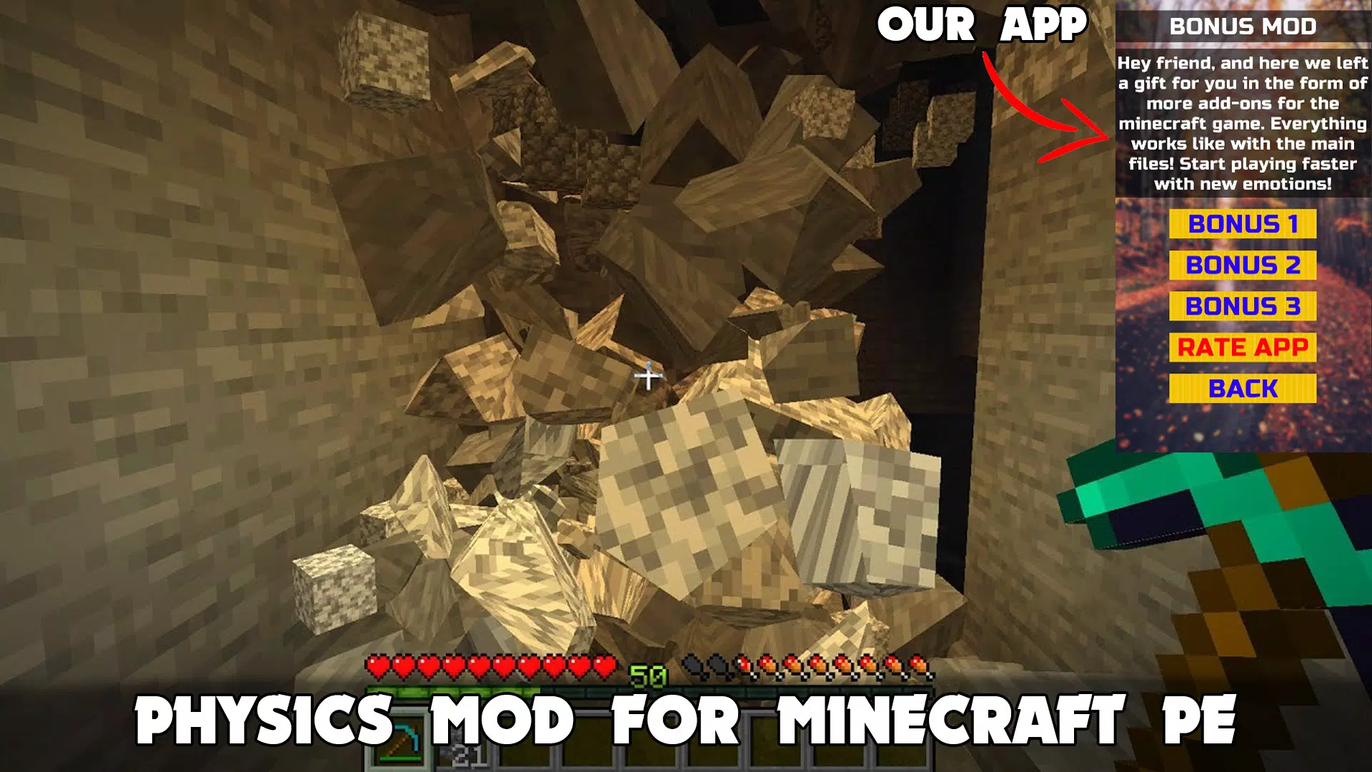 Playing MINECRAFT 2.0 With REALISTIC PHYSICS! 