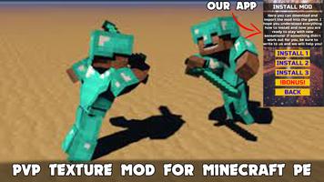 Pvp Texture Mod in Minecraft poster