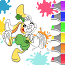 APK coloring book bunzo bunny game