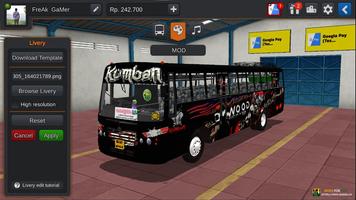 Bus Livery India Kerala Komban capture d'écran 2