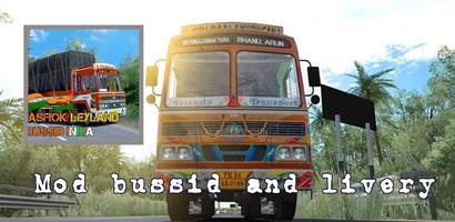Truck Livery  Ashok Leyland Affiche