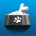 Dog and cat raw food calc, log icon