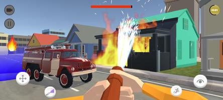 Real Fire Truck  Simulator スクリーンショット 3