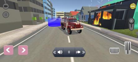 Real Fire Truck  Simulator syot layar 2