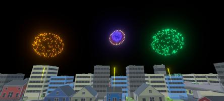 برنامه‌نما Fireworks Simulator عکس از صفحه