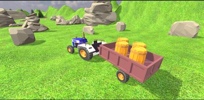 Indian Tractor Farm Simulator تصوير الشاشة 1