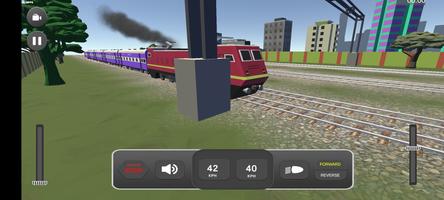 Indian Train Simulator تصوير الشاشة 1