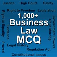 Business Law MCQ Plakat